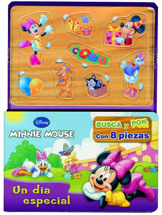 MINNIE MOUSE. BUSCA Y PON. UN DIA ESPECIAL | 9788499513928 | DISNEY | Llibreria La Font de Mimir - Llibreria online Barcelona - Comprar llibres català i castellà