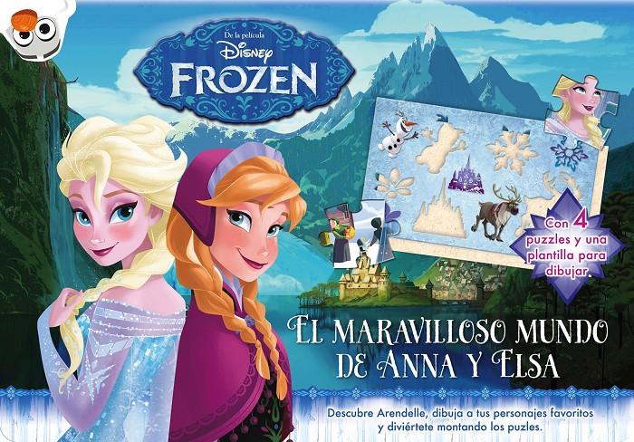 FROZEN. EL MARAVILLOSO MUNDO DE ANNA Y ELSA | 9788499517728 | DISNEY | Llibreria La Font de Mimir - Llibreria online Barcelona - Comprar llibres català i castellà