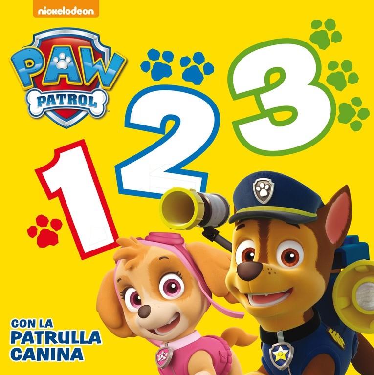 1, 2, 3 CON LA PATRULLA CANINA (PAW PATROL - PATRULLA CANINA. TODO CARTÓN) | 9788448844233 | NICKELODEON | Llibreria La Font de Mimir - Llibreria online Barcelona - Comprar llibres català i castellà