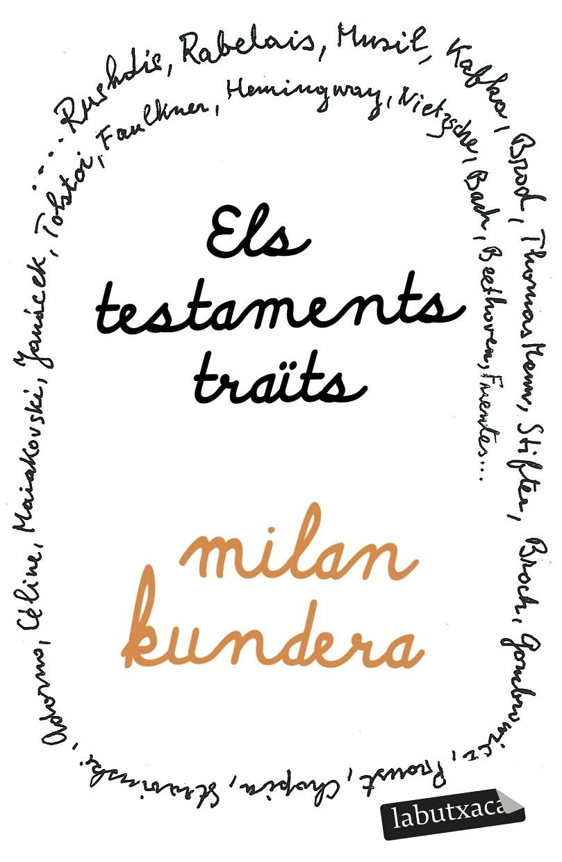 ELS TESTAMENTS TRAÏTS | 9788419971432 | KUNDERA, MILAN | Llibreria La Font de Mimir - Llibreria online Barcelona - Comprar llibres català i castellà