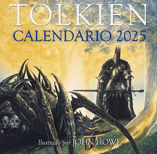 CALENDARIO TOLKIEN 2025 | 9788445017203 | TOLKIEN, J. R. R. | Llibreria La Font de Mimir - Llibreria online Barcelona - Comprar llibres català i castellà