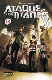 ATAQUE A LOS TITANES 13 | 9788467918472 | ISAYAMA, HAJIME | Llibreria La Font de Mimir - Llibreria online Barcelona - Comprar llibres català i castellà