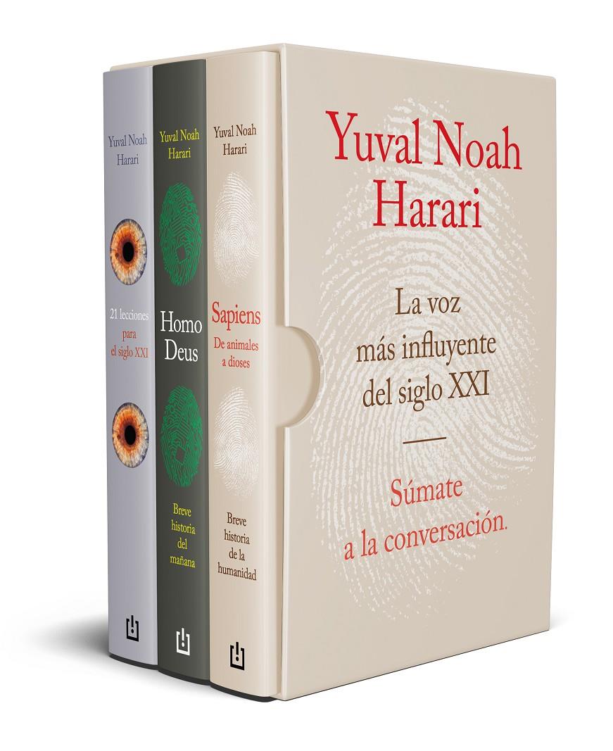 ESTUCHE HARARI. CONTIENE: SAPIENS | 21 LECCIONES PARA EL SIGLO XXI | HOMO DEUS | 9788466361217 | HARARI, YUVAL NOAH | Llibreria La Font de Mimir - Llibreria online Barcelona - Comprar llibres català i castellà