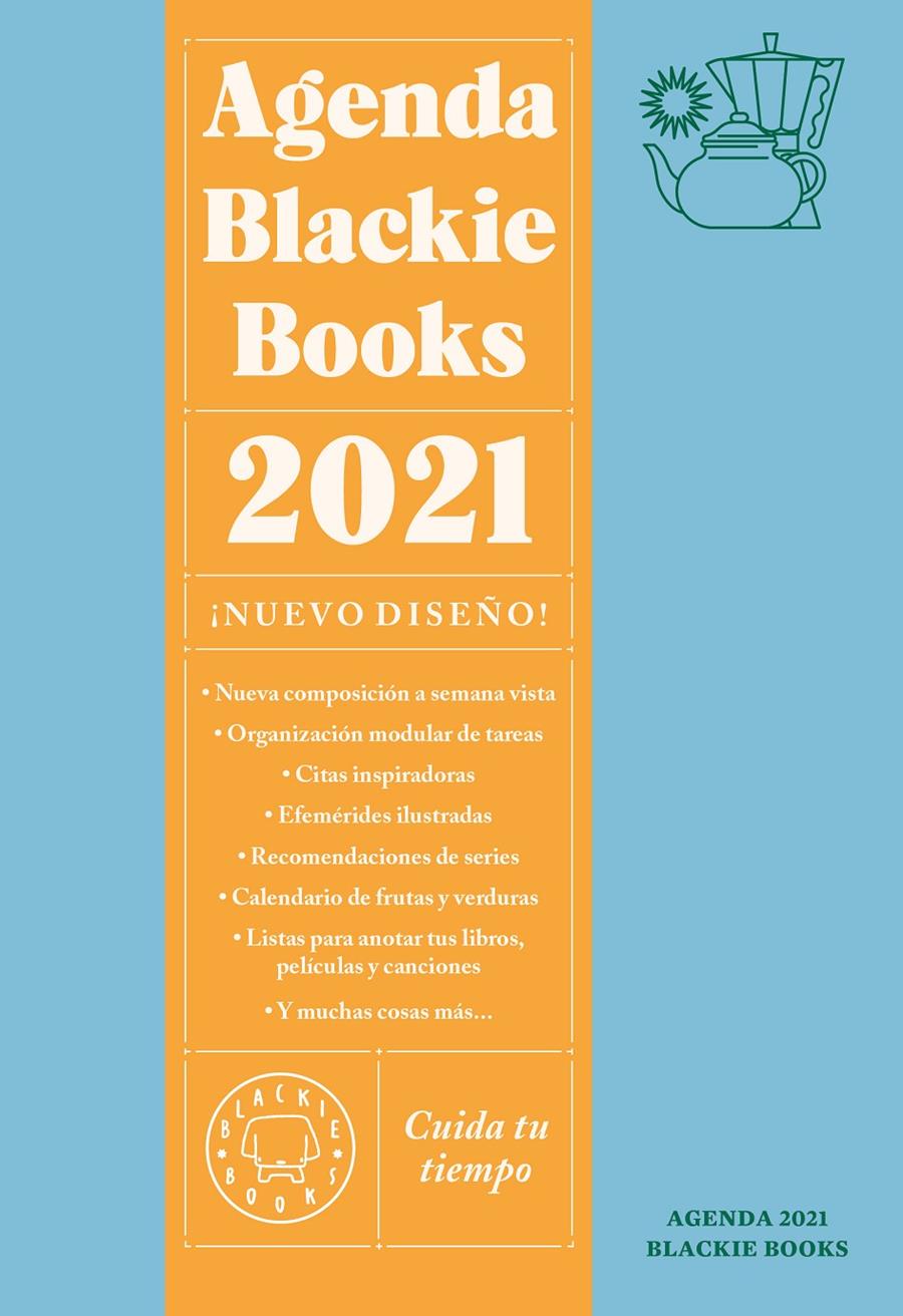 AGENDA BLACKIE BOOKS 2021 | 9788418187162 | Llibreria La Font de Mimir - Llibreria online Barcelona - Comprar llibres català i castellà