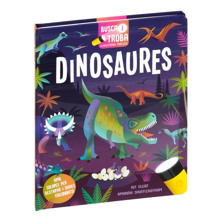 BUSCA I TROBA LLANTERNA MÀGICA, DINOSAURES | 9788411018371 | Llibreria La Font de Mimir - Llibreria online Barcelona - Comprar llibres català i castellà