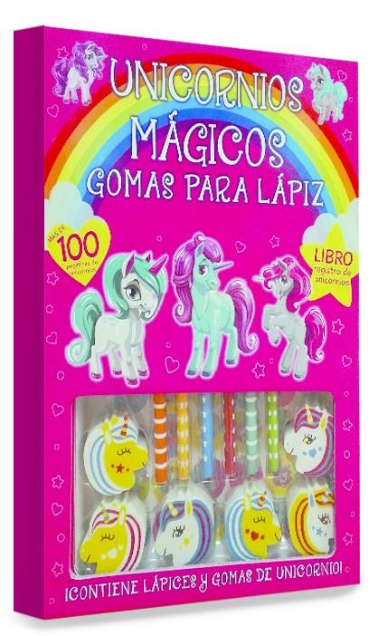 UNICORNIOS MÁGICOS - GOMAS PARA LÁPIZ | 9788468340869 | VARIOS AUTORES | Llibreria La Font de Mimir - Llibreria online Barcelona - Comprar llibres català i castellà