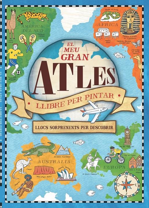 EL MEU GRAN ATLES. LLIBRE PER PINTAR | 9788448846435 | VARIOS AUTORES/HUGHES, NATALIE | Llibreria La Font de Mimir - Llibreria online Barcelona - Comprar llibres català i castellà