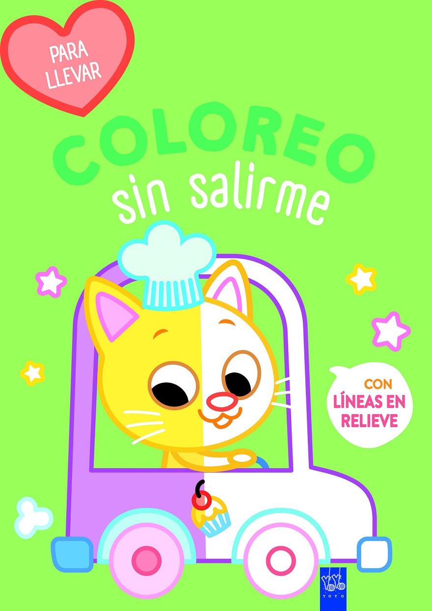 COLOREO SIN SALIRME-PARA LLEVAR. GATO | 9788408278139 | YOYO | Llibreria La Font de Mimir - Llibreria online Barcelona - Comprar llibres català i castellà