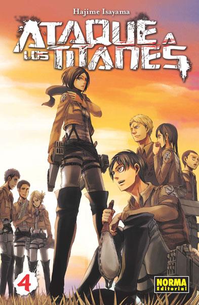 ATAQUE A LOS TITANES 4 | 9788467911503 | ISAYAMA,HAJIME | Llibreria La Font de Mimir - Llibreria online Barcelona - Comprar llibres català i castellà