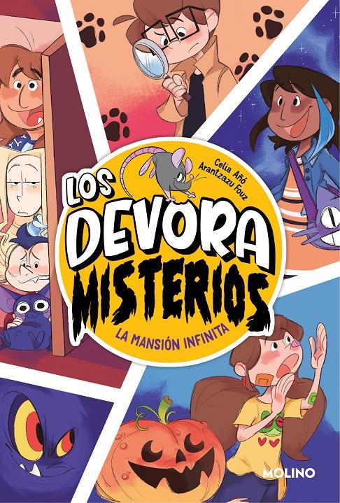 LOS DEVORAMISTERIOS 1 - LA MANSIÓN INFINITA | 9788427225138 | AÑÓ, CELIA | Llibreria La Font de Mimir - Llibreria online Barcelona - Comprar llibres català i castellà