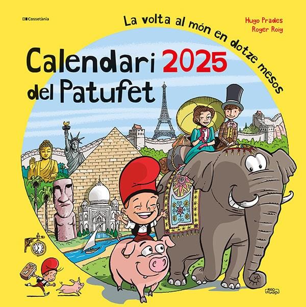 CALENDARI DEL PATUFET 2025 | 9788413564319 | ROIG CÉSAR, ROGER | Llibreria La Font de Mimir - Llibreria online Barcelona - Comprar llibres català i castellà