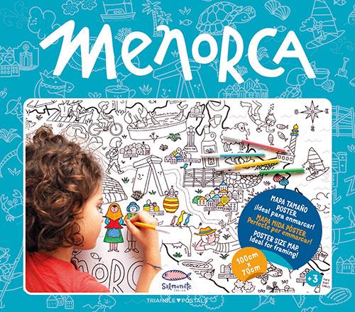 MENORCA MAPA PARA COLOREAR | 9788484787846 | MIYASHIRO, LAURA/BUSSETTI, GIUDITTA | Llibreria La Font de Mimir - Llibreria online Barcelona - Comprar llibres català i castellà