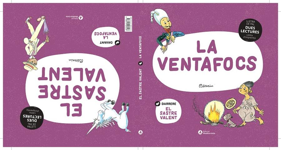 DUES LECTURES. EL SASTRE VALENT. LA VENTAFOCS | 9788419028228 | Llibreria La Font de Mimir - Llibreria online Barcelona - Comprar llibres català i castellà