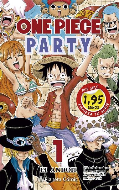 MM ONE PIECE PARTY Nº 01 1,95 | 9788411616188 | ODA, EIICHIRO | Llibreria La Font de Mimir - Llibreria online Barcelona - Comprar llibres català i castellà