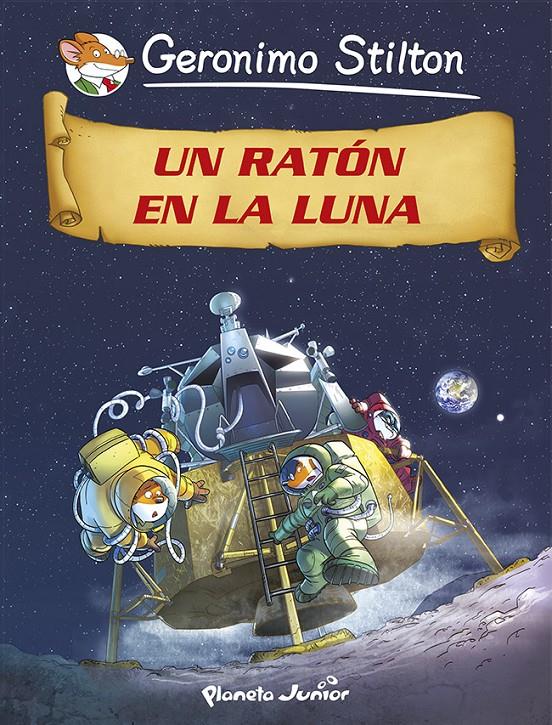 UN RATÓN EN LA LUNA | 9788408118244 | STILTON, GERONIMO | Llibreria La Font de Mimir - Llibreria online Barcelona - Comprar llibres català i castellà