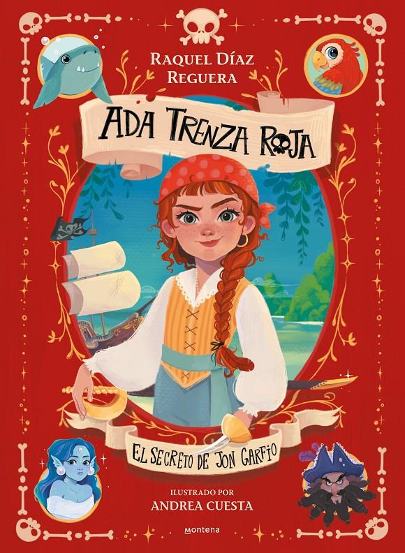 ADA TRENZA ROJA 1 - EL SECRETO DE JON GARFIO | 9788419975010 | DÍAZ REGUERA, RAQUEL | Llibreria La Font de Mimir - Llibreria online Barcelona - Comprar llibres català i castellà