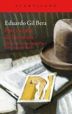 ESTA CANALLA DE LITERATURA | 9788416011476 | GIL BERA, EDUARDO | Llibreria La Font de Mimir - Llibreria online Barcelona - Comprar llibres català i castellà