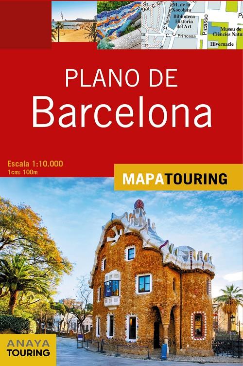 PLANO DE BARCELONA | 9788491582342 | ANAYA TOURING | Llibreria La Font de Mimir - Llibreria online Barcelona - Comprar llibres català i castellà