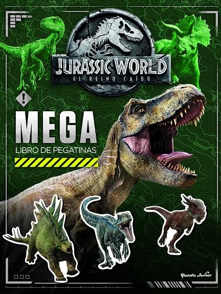 JURASSIC WORLD. MEGALIBRO DE PEGATINAS | 9788408185390 | UNIVERSAL STUDIOS | Llibreria La Font de Mimir - Llibreria online Barcelona - Comprar llibres català i castellà