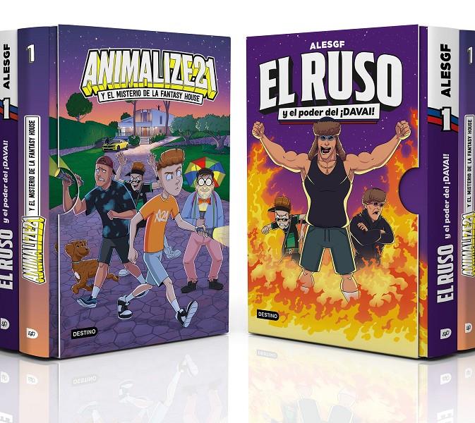 ESTUCHE ANIMALIZE 21 1 + EL RUSO 1 | 9788408295464 | ANIMALIZE21/ALESGF | Llibreria La Font de Mimir - Llibreria online Barcelona - Comprar llibres català i castellà