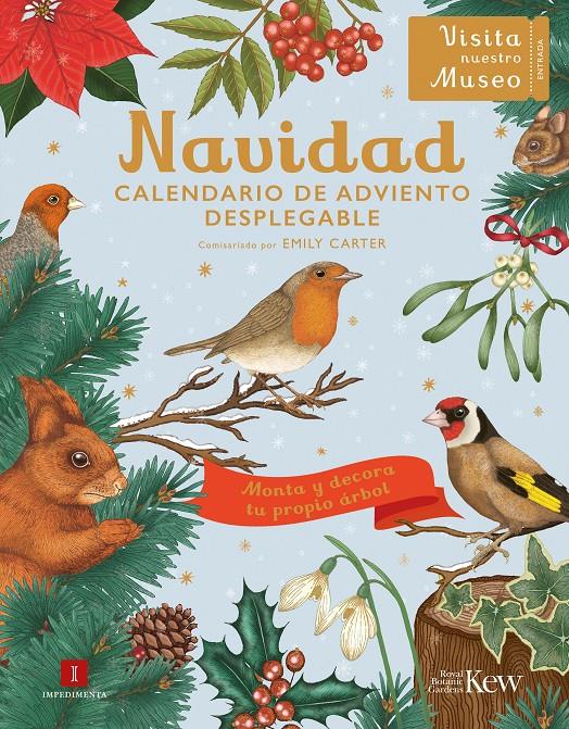 NAVIDAD. CALENDARIO DE ADVIENTO DESPLEGABLE | 9788419581624 | CARTER, EMILY | Llibreria La Font de Mimir - Llibreria online Barcelona - Comprar llibres català i castellà