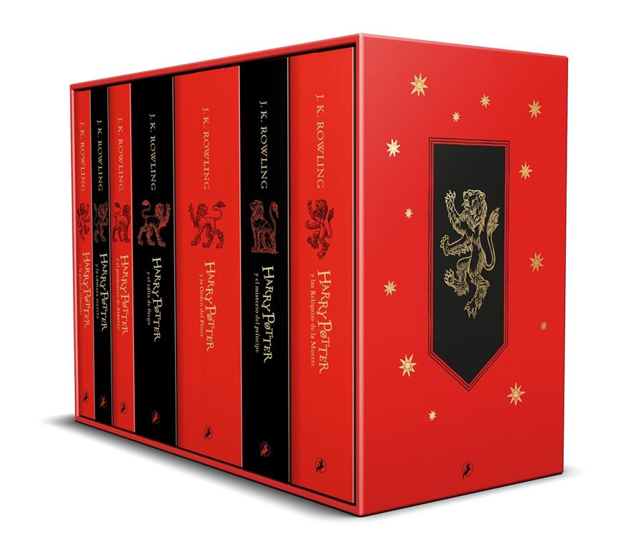 ESTUCHE HARRY POTTER GRYFFINDOR (EDICIÓN LIMITADA) | 9788418796432 | ROWLING, J.K. | Llibreria La Font de Mimir - Llibreria online Barcelona - Comprar llibres català i castellà