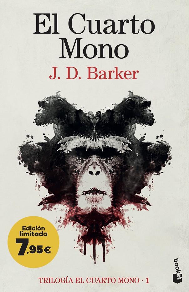 EL CUARTO MONO (TRILOGÍA EL CUARTO MONO 1) | 9788423365357 | BARKER, J.D. | Llibreria La Font de Mimir - Llibreria online Barcelona - Comprar llibres català i castellà