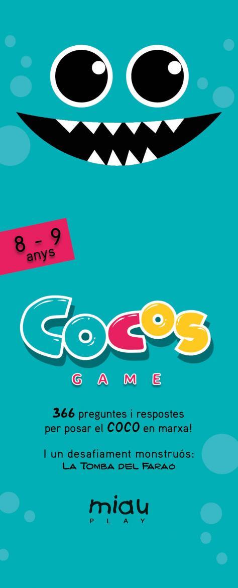 COCOS GAME 8-9 ANYS | 9788416082292 | OROZCO, MARÍA JOSÉ/RAMOS, ÁNGEL MANUEL/RODRÍGUEZ, CARLOS MIGUEL | Llibreria La Font de Mimir - Llibreria online Barcelona - Comprar llibres català i castellà