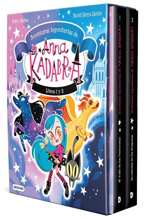 ANNA KADABRA. ESTUCHE AVENTURAS LEGENDARIAS 1 Y 2 | 9788408295518 | MAÑAS, PEDRO/SIERRA LISTÓN, DAVID | Llibreria La Font de Mimir - Llibreria online Barcelona - Comprar llibres català i castellà