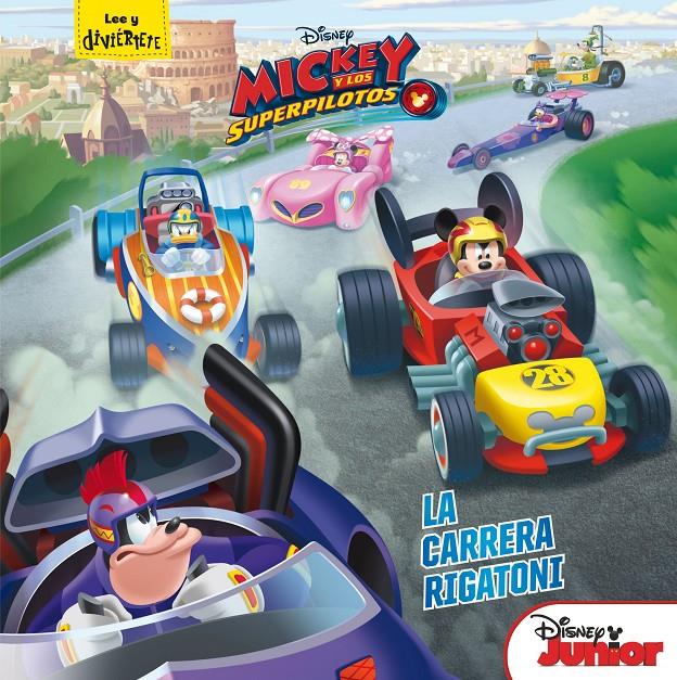 MICKEY Y LOS SUPERPILOTOS. LA CARRERA RIGATONI | 9788416913817 | DISNEY | Llibreria La Font de Mimir - Llibreria online Barcelona - Comprar llibres català i castellà