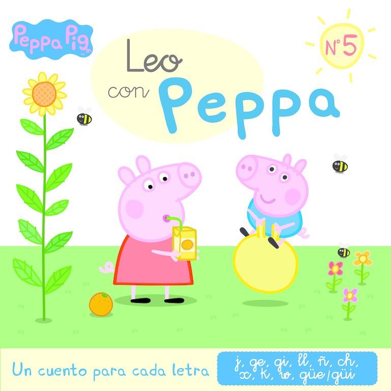 UN CUENTO PARA CADA LETRA: J, GE, GI, LL, Ñ, CH, X, K, W, GÜE-GÜI (LEO CON PEPPA | 9788437200026 | VARIOS AUTORES | Llibreria La Font de Mimir - Llibreria online Barcelona - Comprar llibres català i castellà