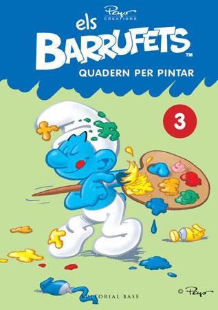 ELS BARRUFETS. QUADERN PER PINTAR, 3 | 9788415267065 | CULLIFORD "PEYO", PIERRE | Llibreria La Font de Mimir - Llibreria online Barcelona - Comprar llibres català i castellà