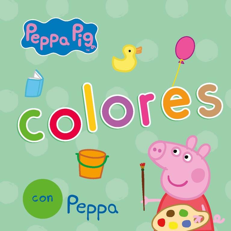 COLORES CON PEPPA (PEPPA PIG. TODO CARTÓN) | 9788448845407 | VARIOS AUTORES | Llibreria La Font de Mimir - Llibreria online Barcelona - Comprar llibres català i castellà