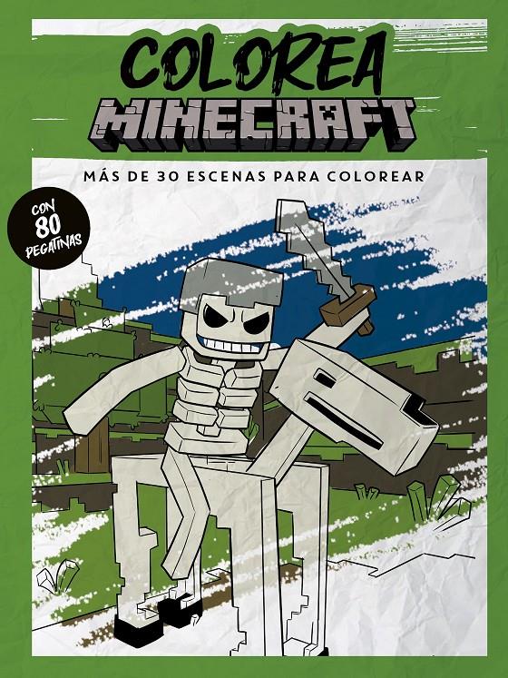 COLOREA MINECRAFT | 9788408279396 | VARIOS AUTORES | Llibreria La Font de Mimir - Llibreria online Barcelona - Comprar llibres català i castellà