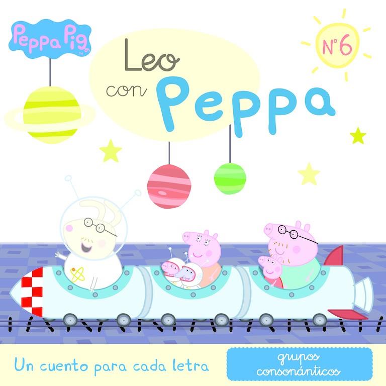 UN CUENTO PARA CADA LETRA: GRUPOS CONSONÁNTICOS (LEO CON PEPPA 6) | 9788437200033 | VARIOS AUTORES | Llibreria La Font de Mimir - Llibreria online Barcelona - Comprar llibres català i castellà