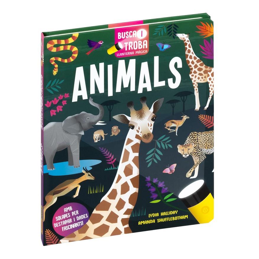 BUSCA I TROBA LLANTERNA MÀGICA, ANIMALS | 9788411018388 | Llibreria La Font de Mimir - Llibreria online Barcelona - Comprar llibres català i castellà