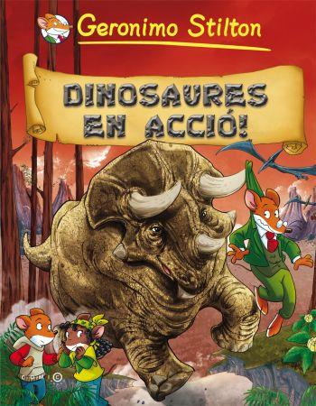 CÒMIC STILTON 2011 DINOSAURES EN ACCIÓ | 9788499323350 | GERONIMO STILTON | Llibreria La Font de Mimir - Llibreria online Barcelona - Comprar llibres català i castellà