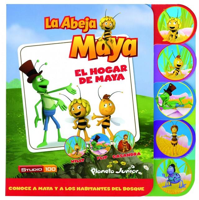 LA ABEJA MAYA. EL HOGAR DE MAYA (CARTON CON PESTAÑ | 9788408124900 | LA ABEJA MAYA | Llibreria La Font de Mimir - Llibreria online Barcelona - Comprar llibres català i castellà