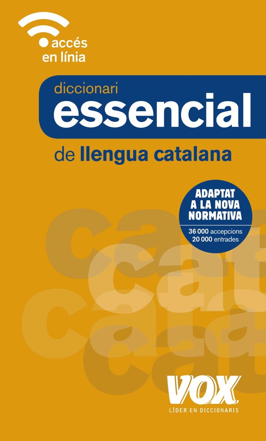 DICCIONARI ESSENCIAL DE LLENGUA CATALANA | 9788499742861 | VOX EDITORIAL | Llibreria La Font de Mimir - Llibreria online Barcelona - Comprar llibres català i castellà