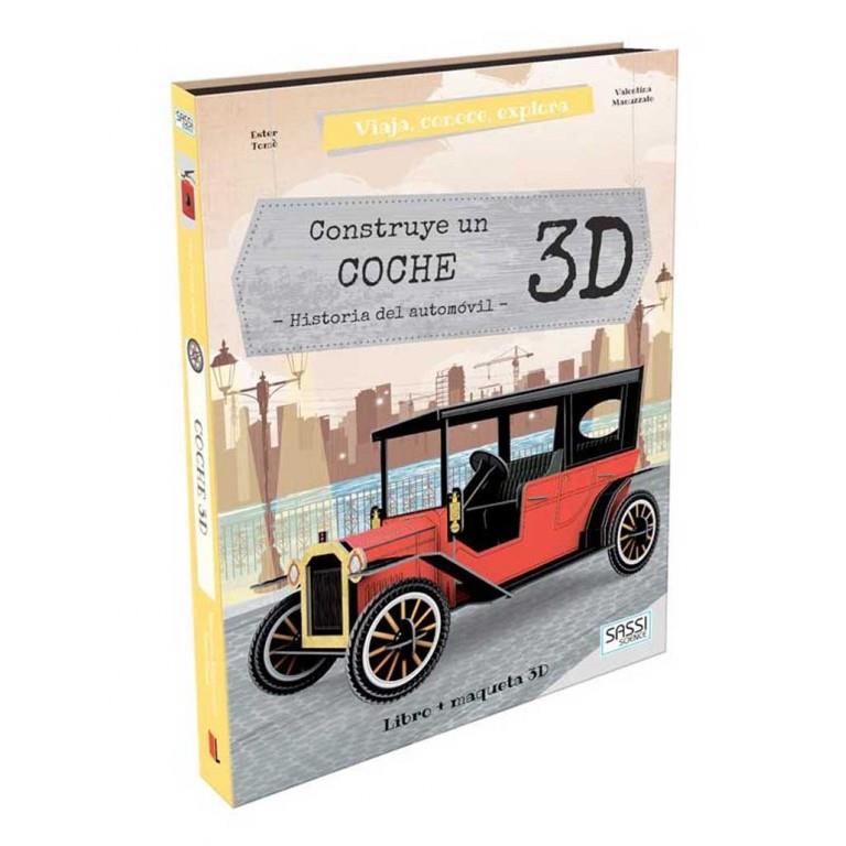 CONSTRUYE UN COCHE - 3D. VIAJA, CONOCE, EXPLORA. CON MAQUETA EDIC. ILUSTRADO (ES | 9788418127229 | E. TOMÈ/V. MANUZZATO | Llibreria La Font de Mimir - Llibreria online Barcelona - Comprar llibres català i castellà