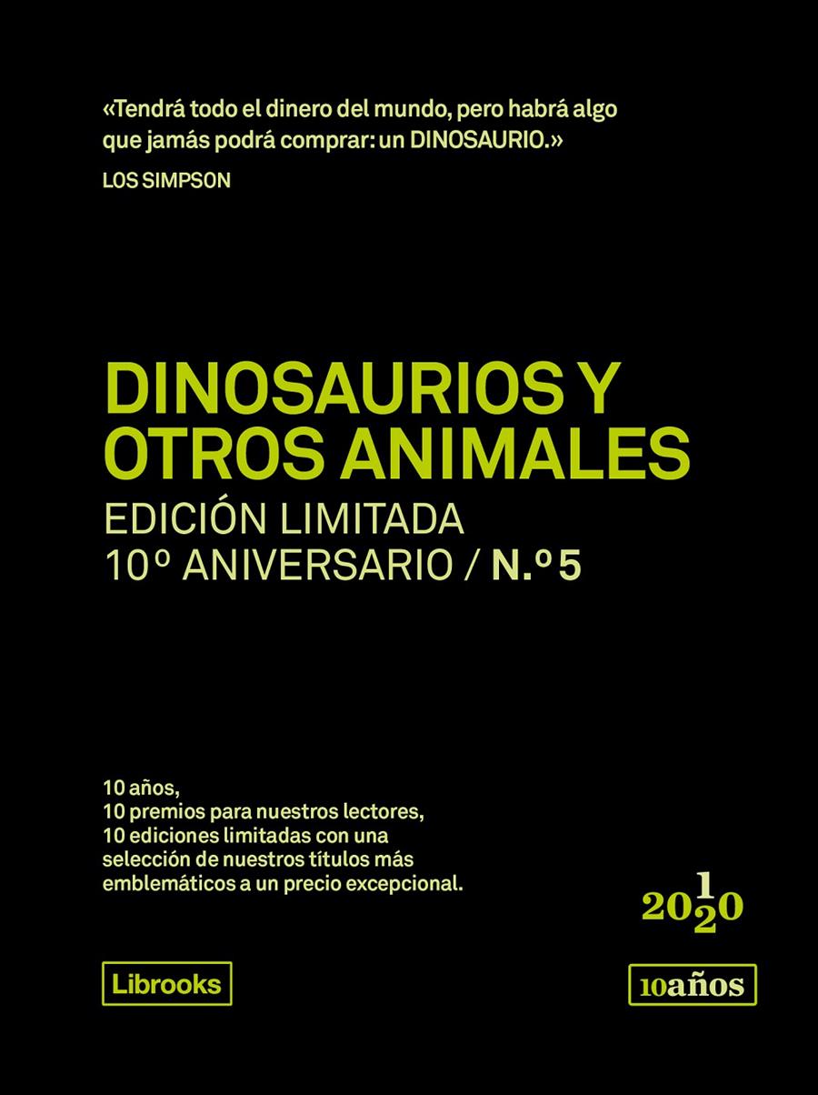 DINOSAURIOS Y OTROS ANIMALES. EDICIÓN LIMITADA 10º ANIVERSARIO N.° 5 | 9788412256543 | BENTON, MIKE/CAP, HENRI/MARTIN, RAPAHËL | Llibreria La Font de Mimir - Llibreria online Barcelona - Comprar llibres català i castellà