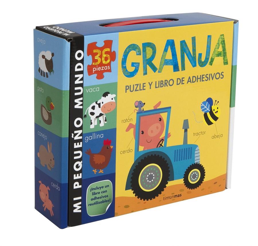 GRANJA. PUZLE Y LIBRO DE ADHESIVOS | 9788408134947 | LITTLE TIGER PRESS | Llibreria La Font de Mimir - Llibreria online Barcelona - Comprar llibres català i castellà