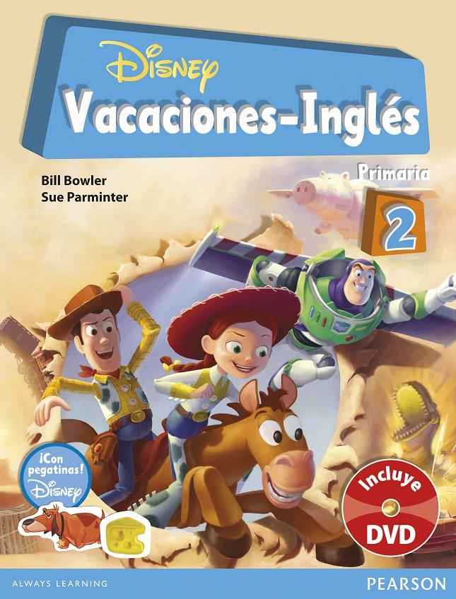 VACACIONES-INGLÉS 2 PRIMARIA + DVD | 9788498375664 | BOWLER, BILL | Llibreria La Font de Mimir - Llibreria online Barcelona - Comprar llibres català i castellà