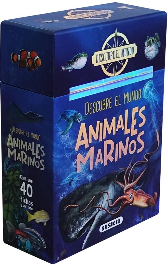 ANIMALES MARINOS | 9788467793260 | RODRIGUEZ, CARMEN/SERRANO, JOSE MANUEL | Llibreria La Font de Mimir - Llibreria online Barcelona - Comprar llibres català i castellà