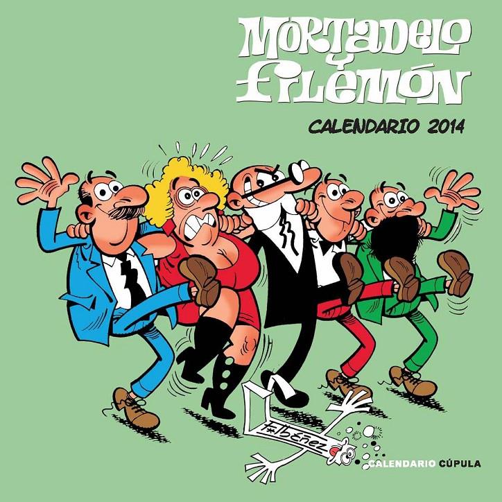 2014 CALENDARIO MORTADELO Y FILEMON | 9788448011192 | AA.VV | Llibreria La Font de Mimir - Llibreria online Barcelona - Comprar llibres català i castellà