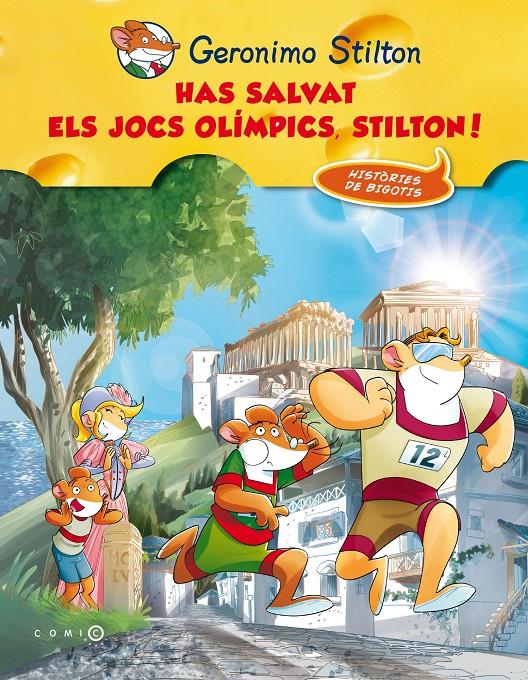 HAS SALVAT LES OLIMPÍADES STILTON! | 9788499328188 | STILTON, GERONIMO | Llibreria La Font de Mimir - Llibreria online Barcelona - Comprar llibres català i castellà