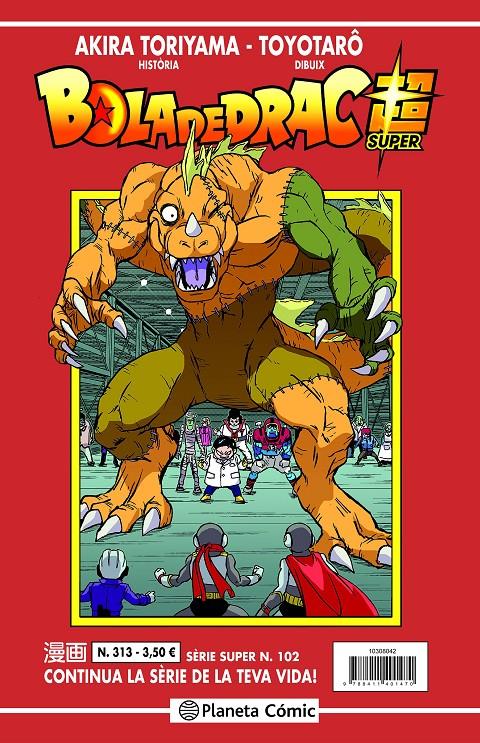 BOLA DE DRAC SÈRIE VERMELLA Nº 313 | 9788411401494 | TORIYAMA, AKIRA | Llibreria La Font de Mimir - Llibreria online Barcelona - Comprar llibres català i castellà